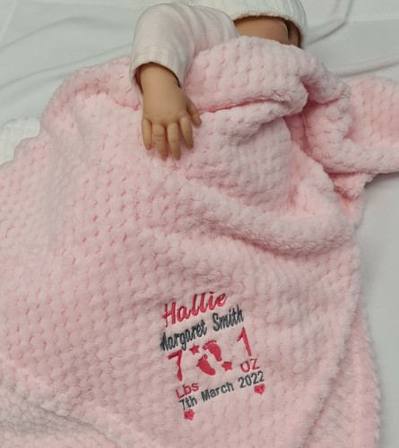 Personalised embroidered baby - ,