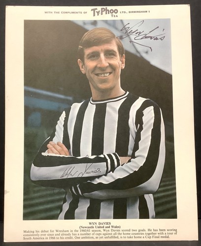 Wyn davies signed - davies, newcastle