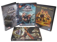 Jurassic Park World Ultimate Collection DVD 6 Film Movie Bundle Set Lot Dominion