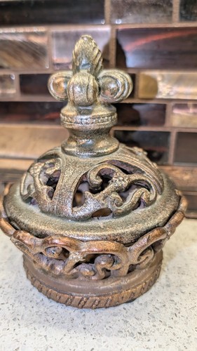 Antique gold finish cast - antique,