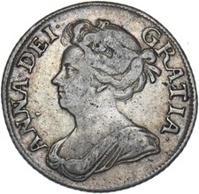 1709 Shilling - Anne British