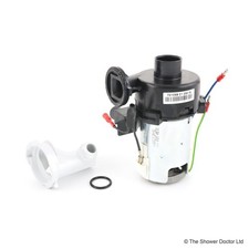 Aqualisa Pump Assembly and Hose Adapter (White) - 910618