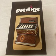 NSM Prestige Electronic - E130   Juke Box Advert / Flyer Original - A4 - 3 Pages