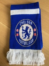 Chelsea FC Scarf Football Club Merchandise: Used Good Condition