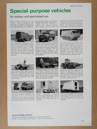 Glover land rover - glover,