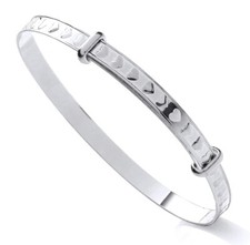 Sterling silver heart - silver,
