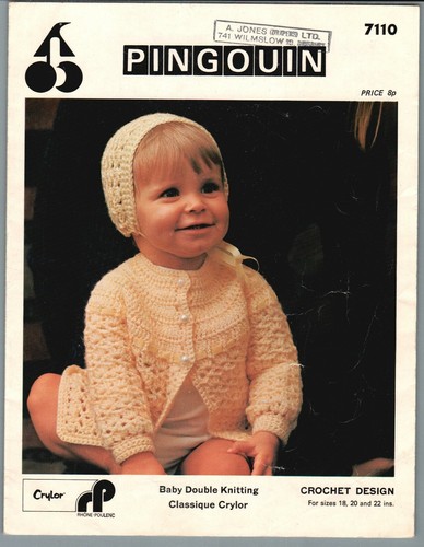 Vintage pingouin baby knitting - vintage,