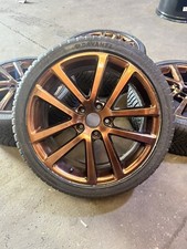 18” Genuine Vw Charleston Alloy Wheels With Davanti Tyres Golf Caddy Tauran