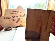 Vintage Wooden Crate lg bin