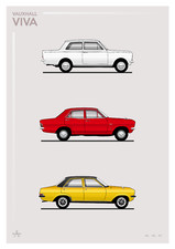 POSTER - VAUXHALL VIVA EVOLUTION - (A4 A3 A2 Sizes) HA HB HC chevette astra