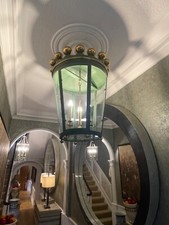 Charles Edwards Jumbo round ball pagoda hall lantern ceiling light rrp £5,900