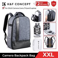 K&F Concept Camera Backpack Large Capacity Waterproof Nylon Bag for DSLR Camera