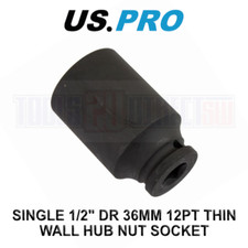 US PRO Tools 36mm Deep 1/2" Dr