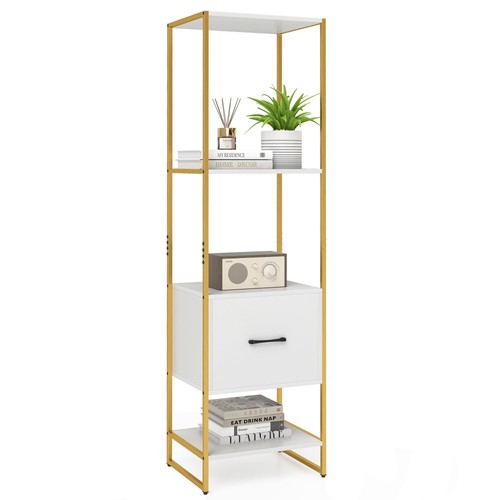 Chic tier bookshelf tall - chic, 5-tier