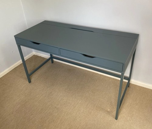 Ikea alex desk grey turquoise - alex, grey-turquoise