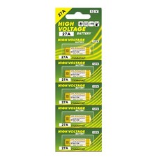 Pack of 5pcs 27A 12V Alkaline
