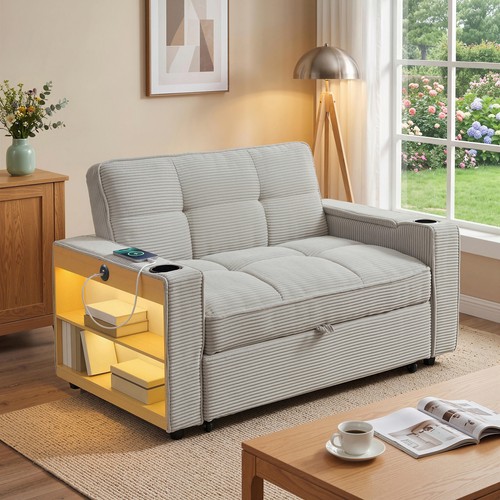 Seater sofa bed grey in - seater,