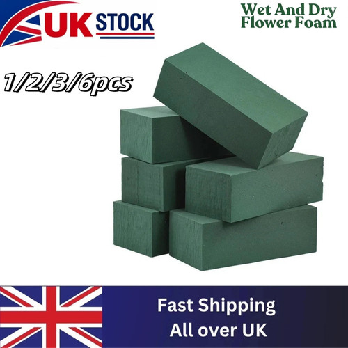 Premium wet florist foam - 6x,