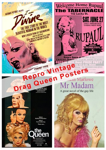 Repro vintage drag - repro, queen