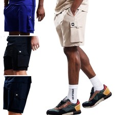 Weekend Offender Mens Shorts Carillo Cotton New Loop Back Fleece Half Pants