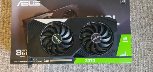 Asus duel geforce rtx 3070 - rtx, 8gb