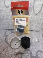 Pair of shielded round door stops preowned