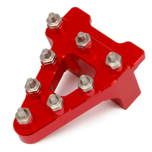 Red alloy motorcycle rear - alloy,
