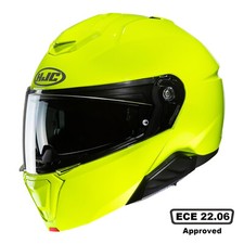 HJC I91 Plain Flip Up Motorcycle Helmet Touring Motorbike Black Blue White