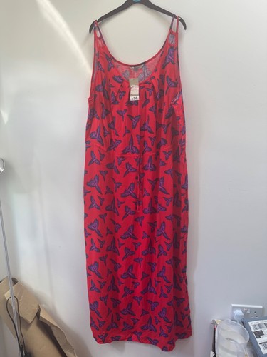 George red maxi dress - 22, bnwt