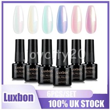 Luxbon 6PCS/SET Gel Nail