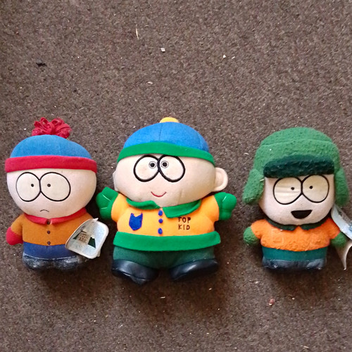 South park plush soft - soft, set
