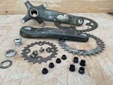 SRAM TRUVATIV NOIR CHAINSET, 175mm, GXP, RETRO, including chain rings and bolts