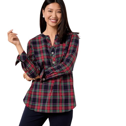 Talbots dashing plaid band - plaid,