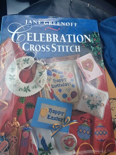 Celebration cross stitch - cross,