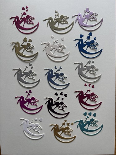 Die cut shapes for - 15,