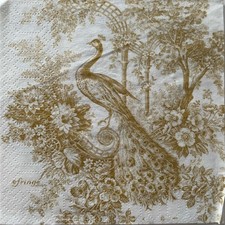 2 x cocktail paper napkins for