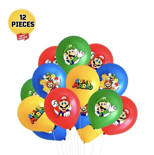 12pc super mario latex - super,