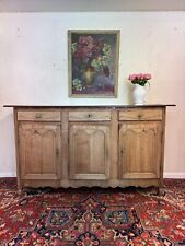 FABULOUS ANTIQUE FRENCH COUNTRY OAK THREE DOOR DRESSER/SIDEBOARD CIRCA 1850