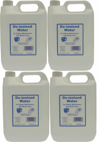 Deionised water litre - deionised,