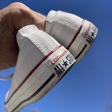 CONVERSE ALL STAR White Red