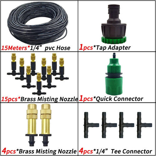 15m 30m outdoor misting - 15m-30m,