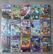 Bundle/Joblot Of 15 EMPTY/REPLACEMENT Nintendo Switch Games Cases 