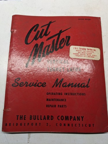 Bullard cut master lathe - cut,