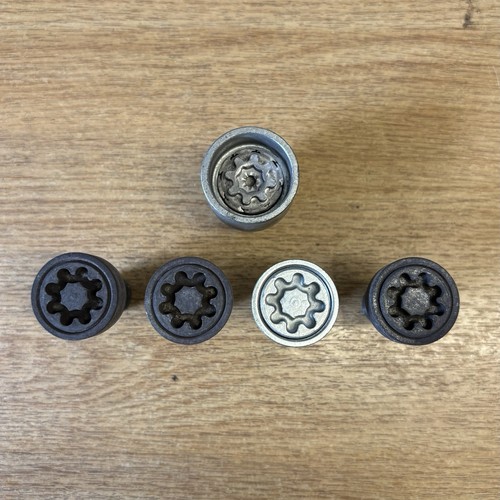 Audi locking wheel nut letter - locking,
