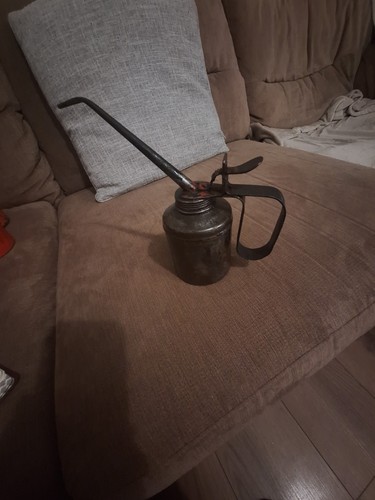 Vintage red wesco - red, thumb-pump