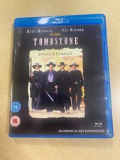 Tombstone Blu Ray - Kurt Russell, Val Kilmer - Western - VGC