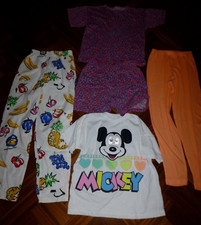 Vintage girls clothes bundle 10-11yrs 5items Laura Ashley top&shorts,Mikey top,F