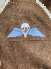 British Army Surplus Issue FAD Sew on Parachute Regiment Jump Wings Patch, TRF