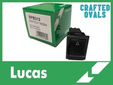 Hazard Warning Lamp Light Switch for Land Rover Defender LUCAS YUF101490 SPB312