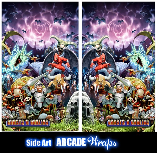 Ghost goblins arcade - goblins, side